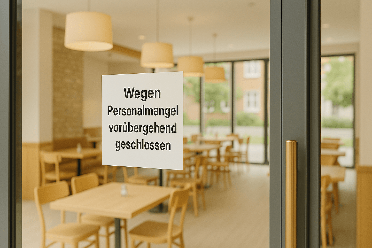 Personalmangel in der Gastronomie